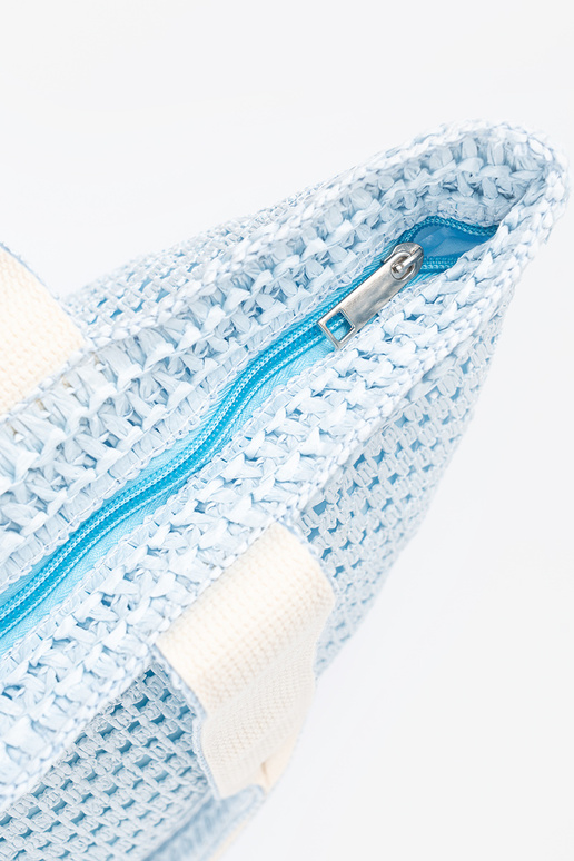 Mėlyna paplūdimio rankinė