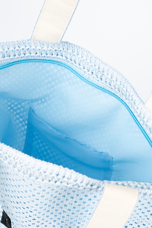 Mėlyna paplūdimio rankinė