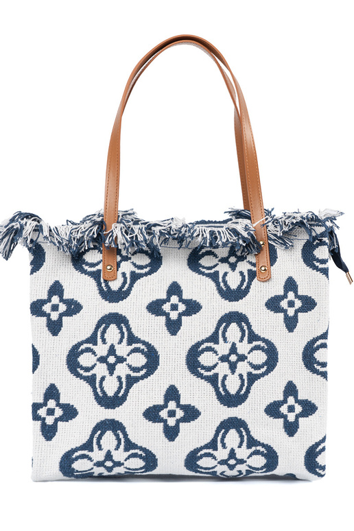 Paplūdimio rankinė su kutais ant peties