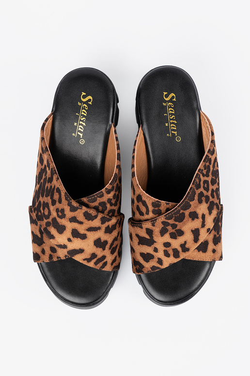 iš zomšos Šlepetės moterų ant...