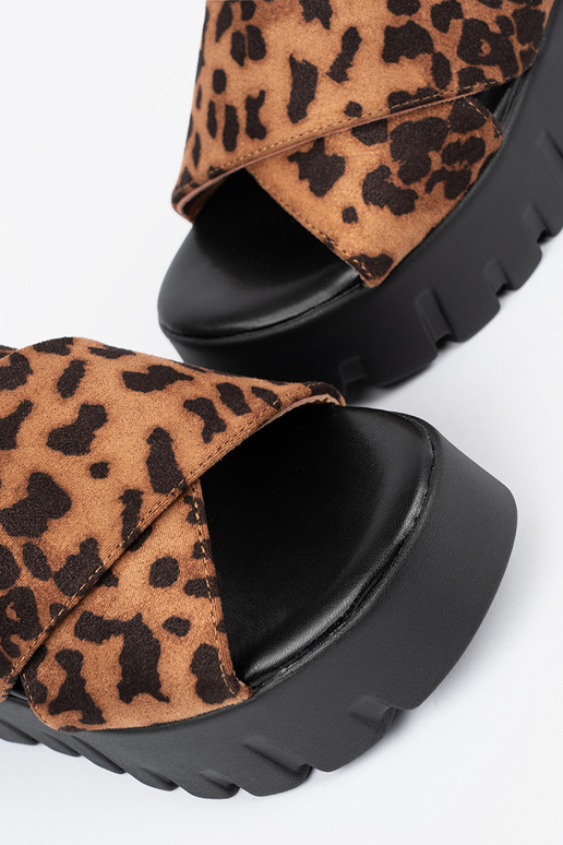 iš zomšos Šlepetės moterų ant...