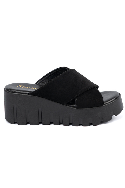 iš zomšos Šlepetės moterų ant...