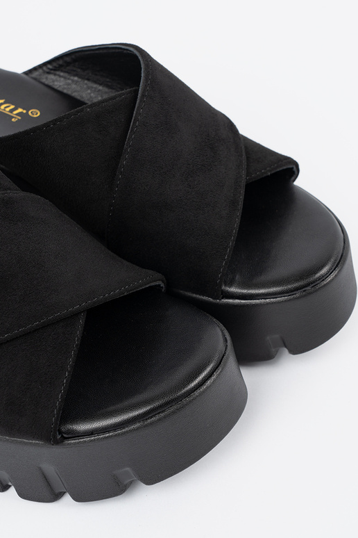 iš zomšos Šlepetės moterų ant...