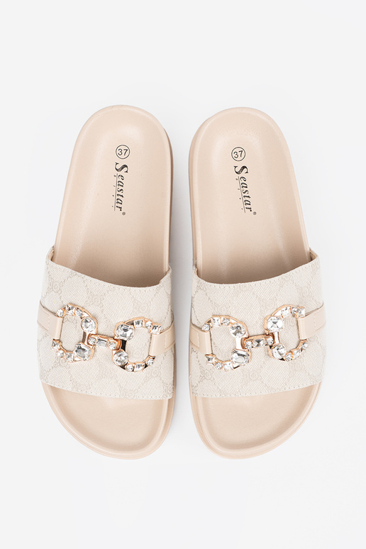 dramblio kaulo spalvos Šlepetės ze...