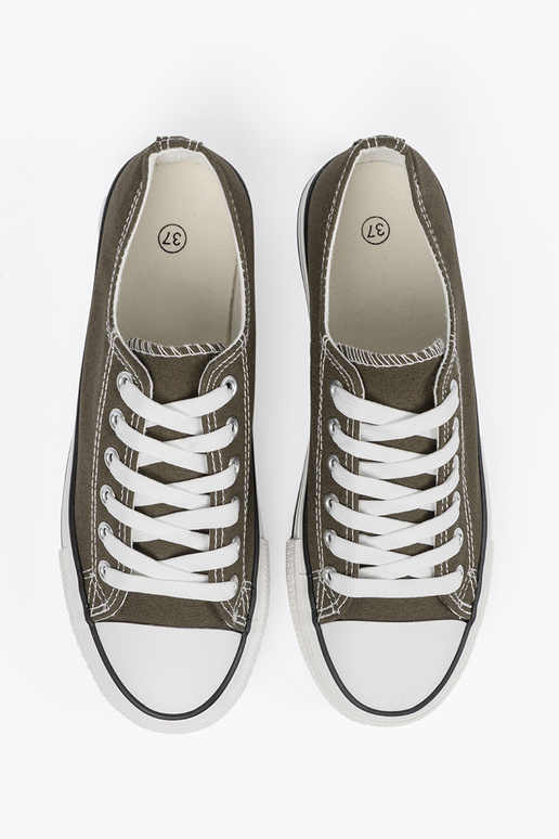 Tamsiai žalios spalvos moteriški batai