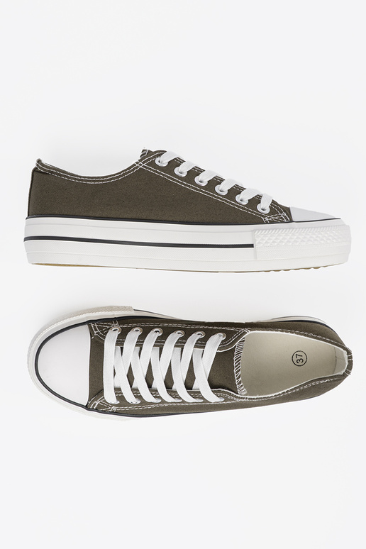 Tamsiai žalios spalvos moteriški batai