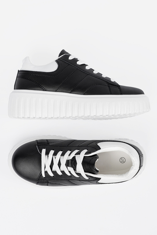 Juodos spalvos moteriški sportinio...