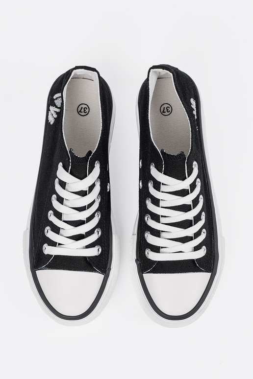 Juodos spalvos moteriški laisvalaikio...