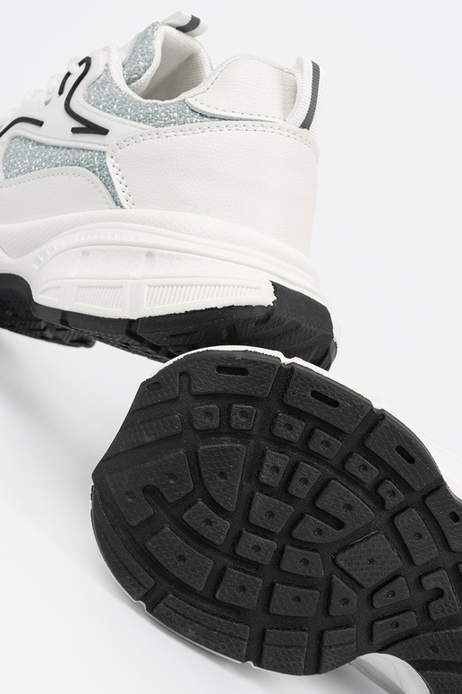 Balta-žalios spalvos sportinio...