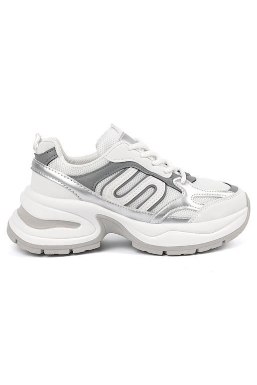 Baltos spalvos moteriški sportinio...