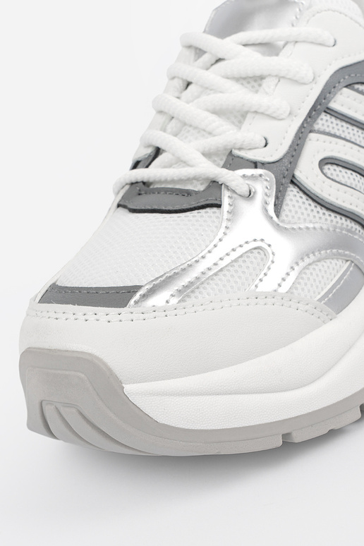 Baltos spalvos moteriški sportinio...