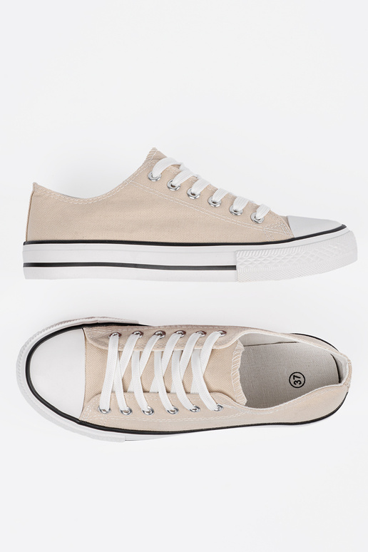 Ryškios smėlio spalvos moteriški...