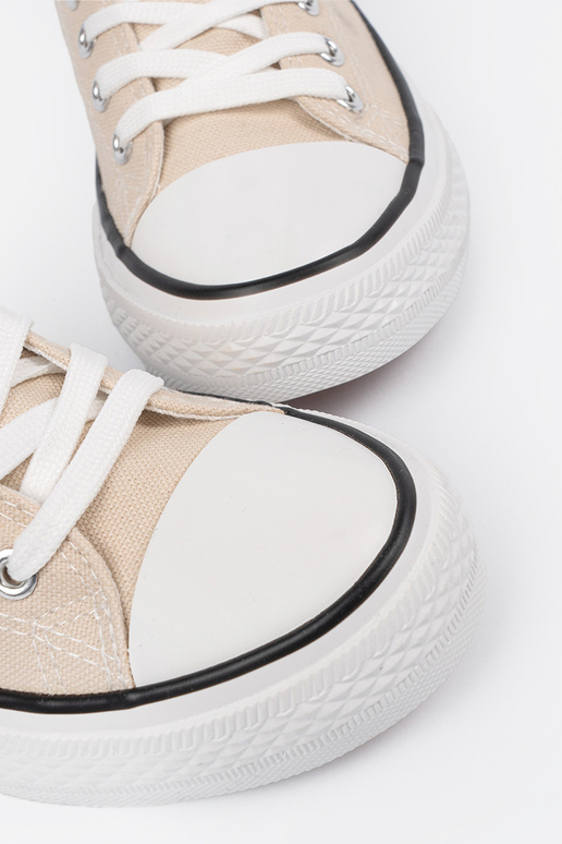 Ryškios smėlio spalvos moteriški...