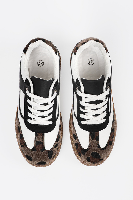 Juodi-balti sportinio stiliaus batai...