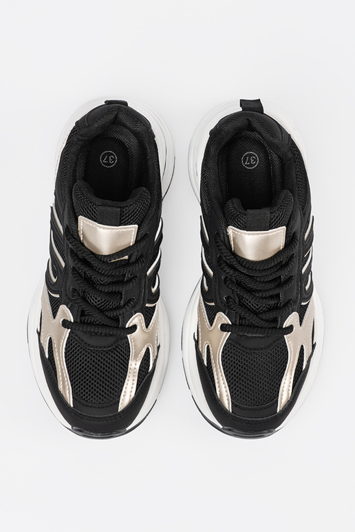 Juodos spalvos moteriški sportinio...