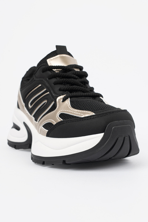 Juodos spalvos moteriški sportinio...