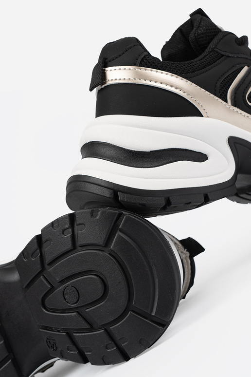 Juodos spalvos moteriški sportinio...