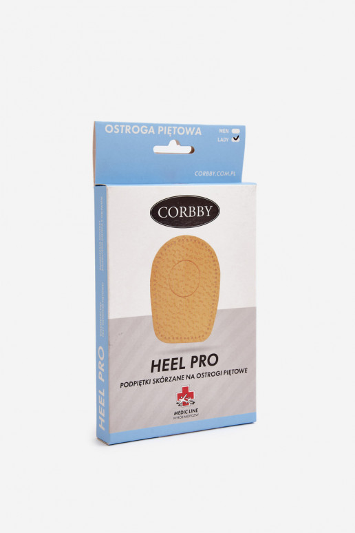 CORBBY HEEL PRO Odiniai kulno kaušeliai