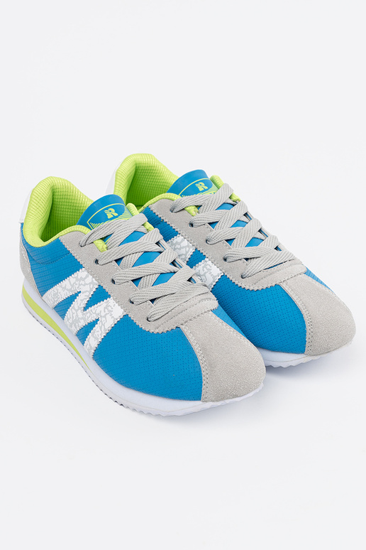 žydros-pilkos spalvos sportiniai batai