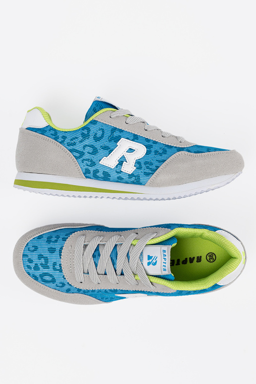 Sneakers modelio batai Į odcieniach mėlynago i pilkaści