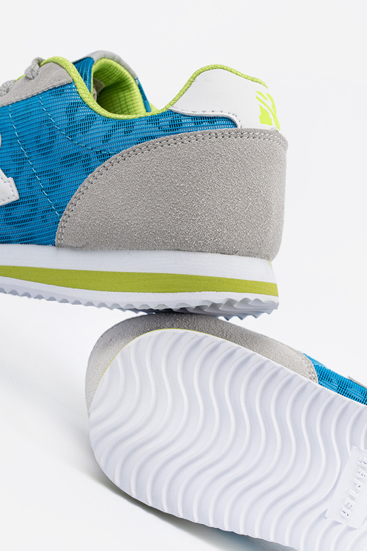 Sneakers modelio batai Į odcieniach mėlynago i pilkaści