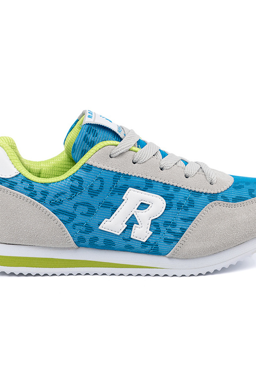 Sneakers modelio batai Į odcieniach mėlynago i pilkaści