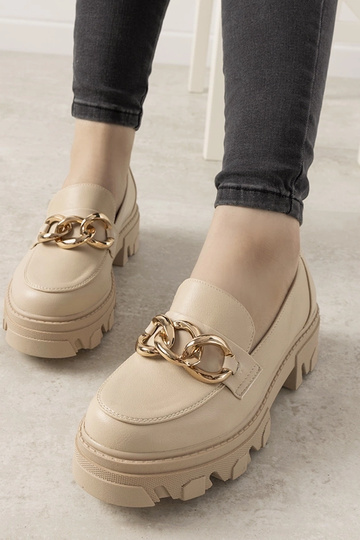 Smėlio spalvos mokasinai...