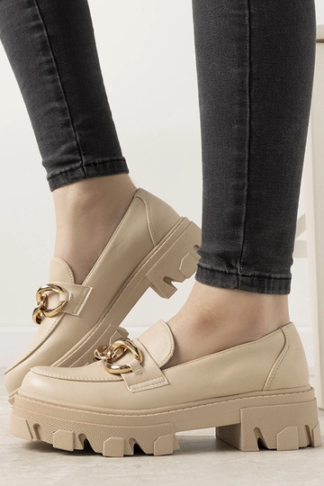 Smėlio spalvos mokasinai... 2