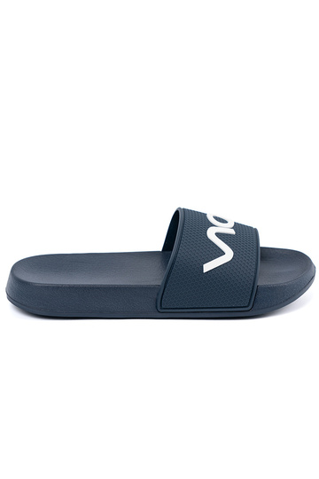 tamsiai mėlynos spalvos Šlepetės su užrašu 2