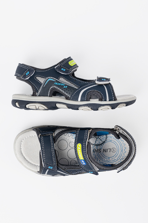 pilkos spalvos sandalai berniukiškas