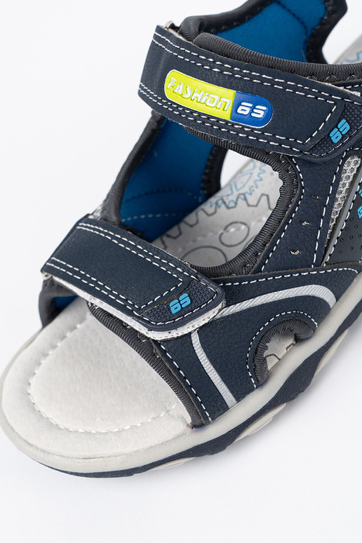 pilkos spalvos sandalai berniukiškas