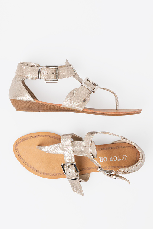 dramblio kaulo spalvos sandalai z motyĮem ĮężoĮym