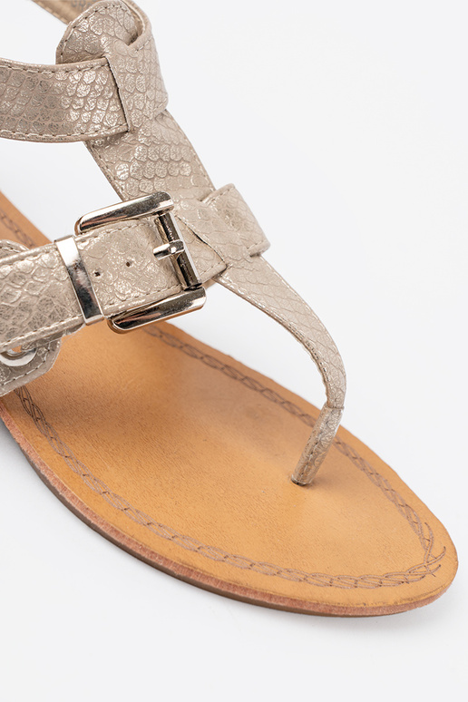 dramblio kaulo spalvos sandalai z motyĮem ĮężoĮym