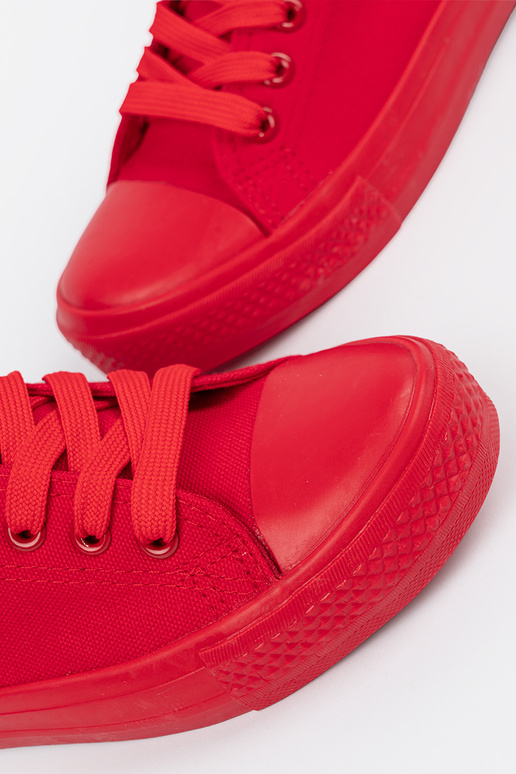 raudonos spalvos Moteriški batai