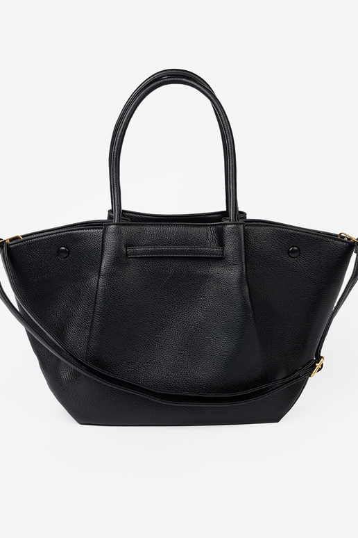 Klasika shopperka z fakturoĮanej skóry ekologicznej