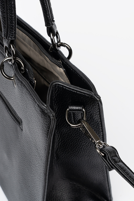 Klasika juodas shopperka TOTE