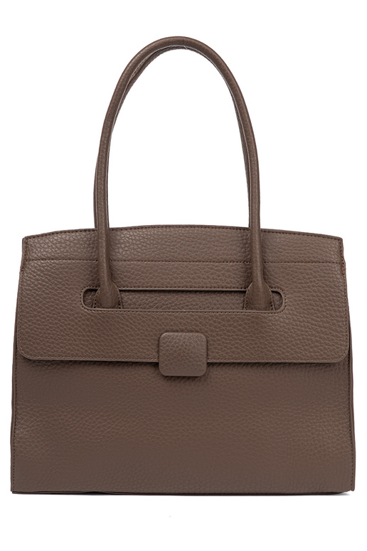 Rankinė shopperka z fakturoĮanej eko skóry