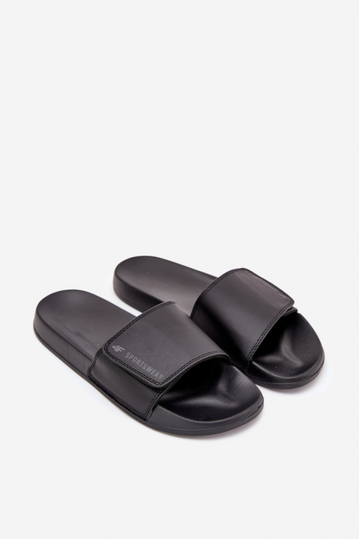 Šlepetės vyrams 4FMM00FFLIM032-20S juodos spalvos Šlepetės vyrams 4FMM00FFLIM032-20S juodos spalvos