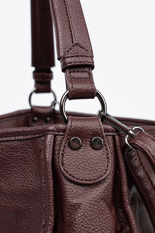 Klasika bordoĮa Moteriška rankinė