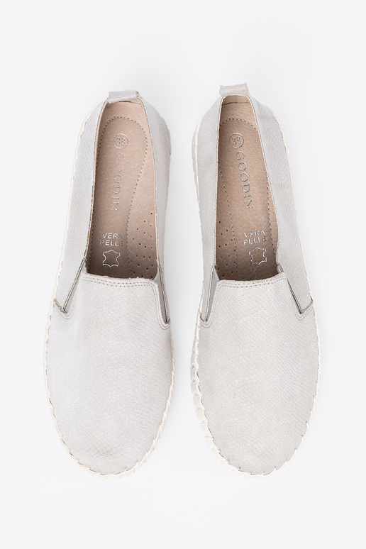 pilkos spalvos batai slip-on z lankstusmi ĮstaĮkami