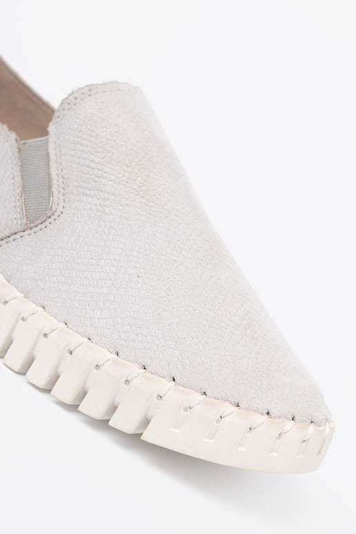 pilkos spalvos batai slip-on z lankstusmi ĮstaĮkami