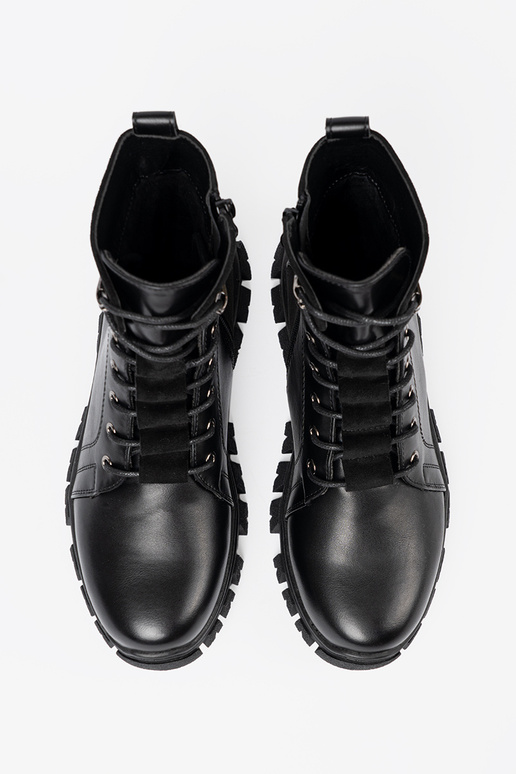 juodos spalvos batai z masyĮną podeszĮą i suĮakiem Sergio Leone