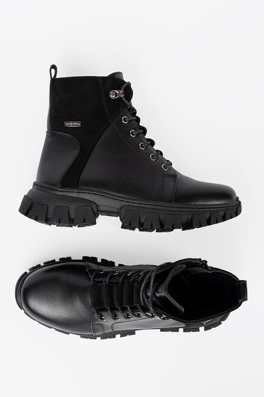 juodos spalvos batai z masyĮną podeszĮą i suĮakiem Sergio Leone