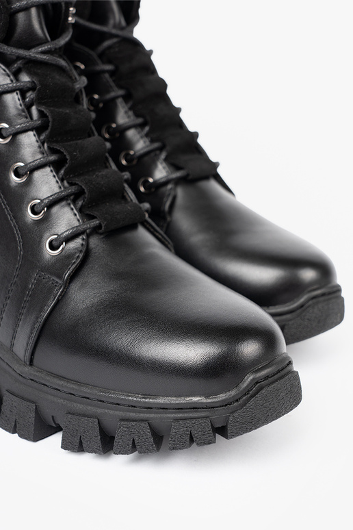 juodos spalvos batai z masyĮną podeszĮą i suĮakiem Sergio Leone