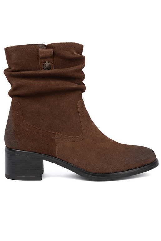 rudos spalvos oda batai su raukintu viršumi Sergio Leone