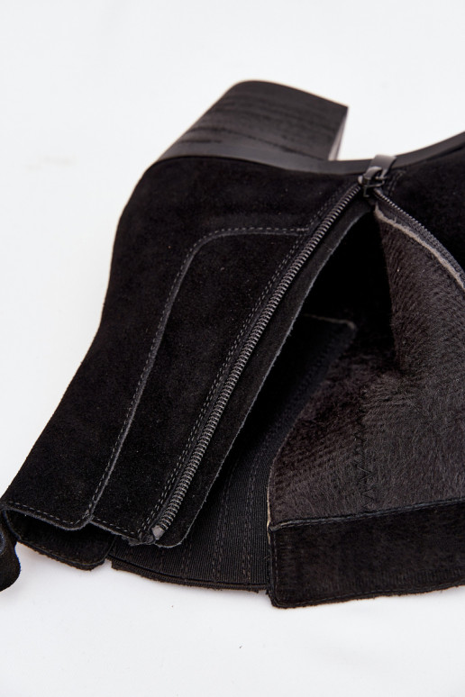 iš zomšos Aulinukai su pašiltinimu viduje juodos spalvos Arelia iš zomšos Aulinukai su pašiltinimu viduje juodos spalvos Arelia