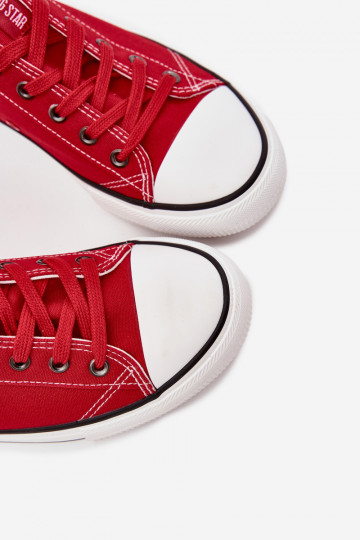 Vyriški laisvalaikio batai Žemas  Big Star DD174502 raudonos spalvos