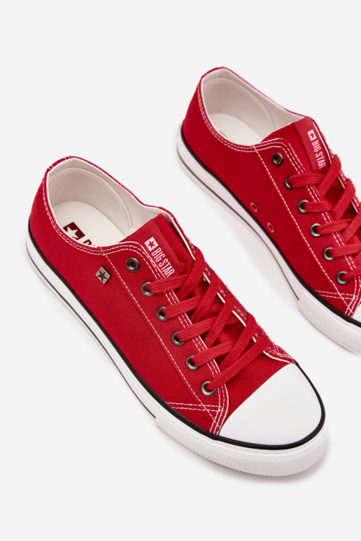 Vyriški laisvalaikio batai Žemas  Big Star DD174502 raudonos spalvos
