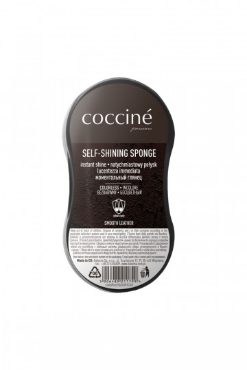 Coccine didelė batų blizginimo kempinėlė