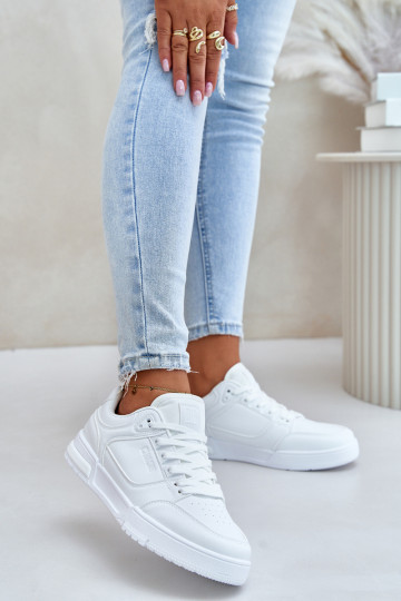 Sneakers modelio batai Moteriškas Big Star OO274A549 Hi-Poly System baltos spalvos 2